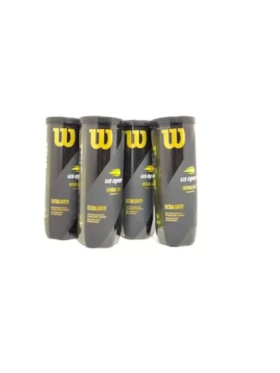 WILSON New US Open X Duty Tennis Balls 4 3 Packs YLW