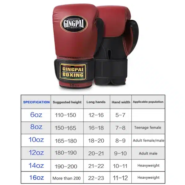 14oz & 16oz Boxing Gloves - Image 2