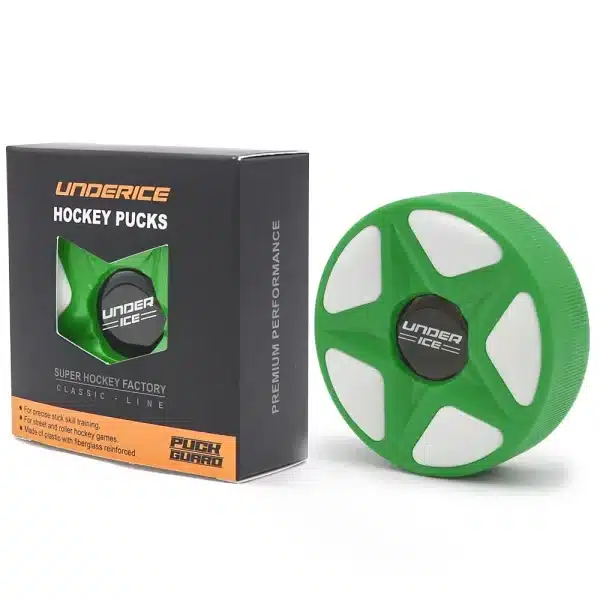 Reusable Green Biscuit Ice Hockey Puck - Image 12