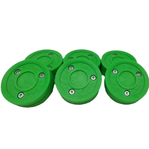 Street Hockey Puck Green Biscuit - Image 3