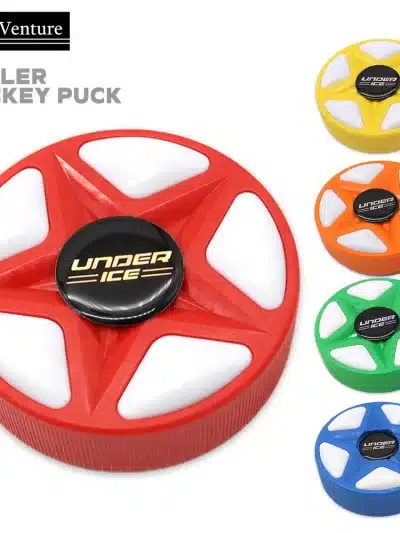 Reusable Green Biscuit Ice Hockey Puck