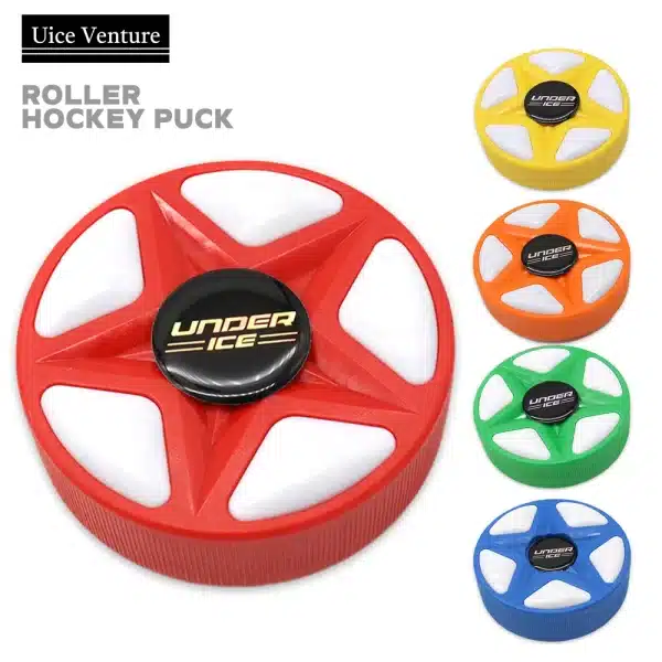 Reusable Green Biscuit Ice Hockey Puck