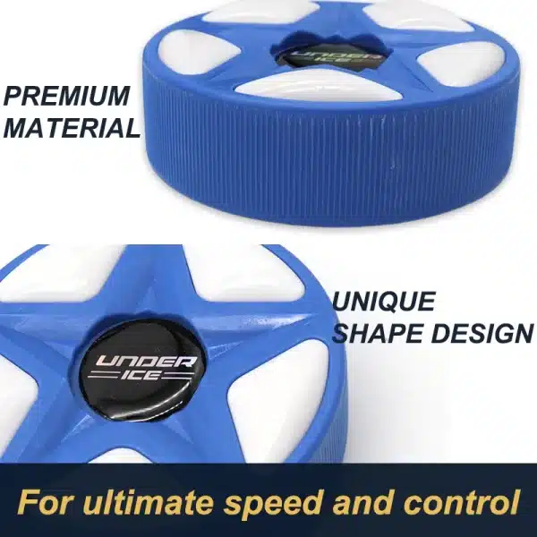 Reusable Green Biscuit Ice Hockey Puck - Image 3