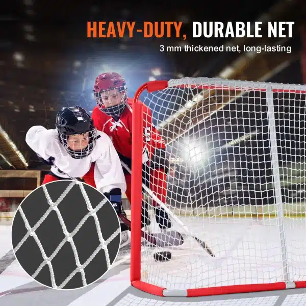 VEVOR Youth Street Hockey Net Steel Hockey Goal - Image 4