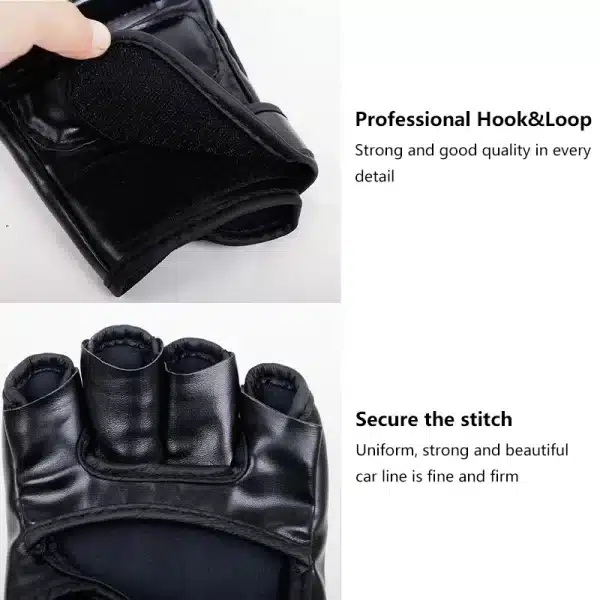Professional Boxing Training Gloves Half Finger - Image 4