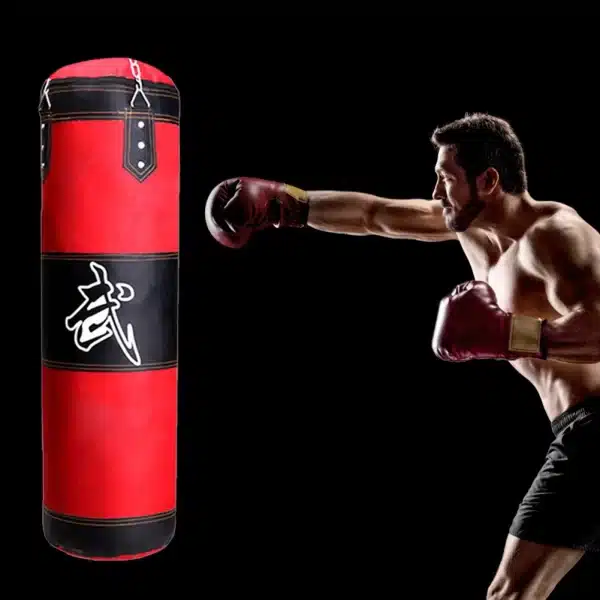 Bounce Back Sandbag Boxing Bag with Metal Chain Hook