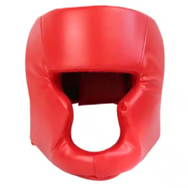 MMA Safety Boxing Gloves Helmet Head Gear & PU Leather Gloves - Image 7