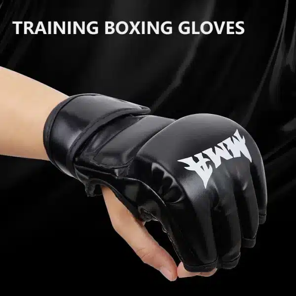 Professional Boxing Training Gloves Half Finger - Image 2