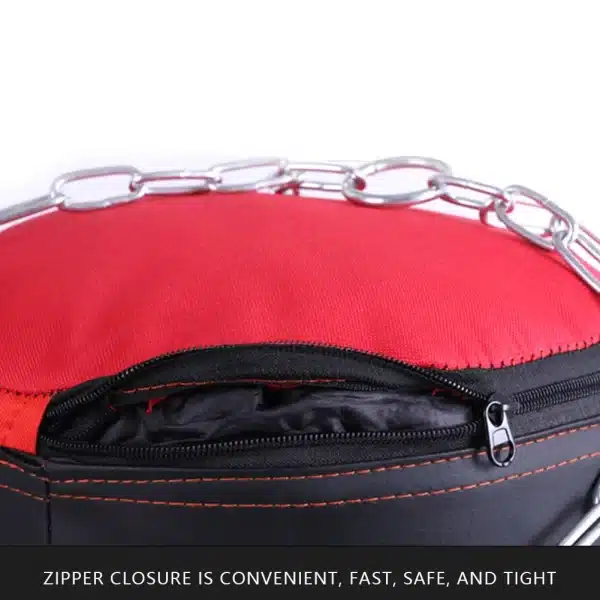 Bounce Back Sandbag Boxing Bag with Metal Chain Hook - Image 4