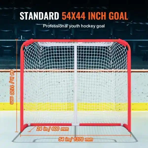 VEVOR Youth Street Hockey Net Steel Hockey Goal - Image 3
