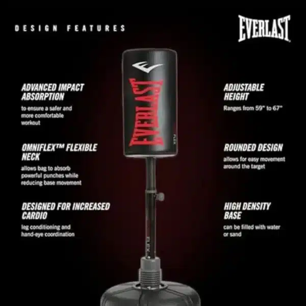 Omni Flex Premium Free Standing Punching Bag - Image 3