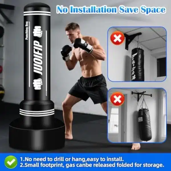Freestanding Punching Bag with Stand for Adult - Image 5