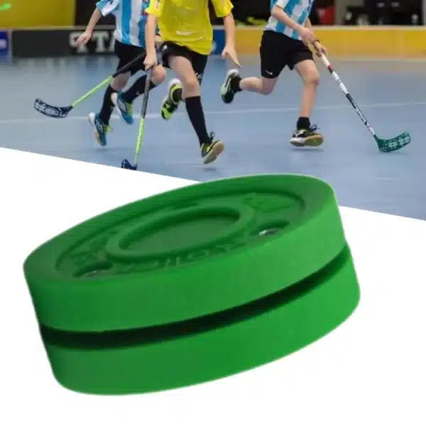 Street Hockey Puck Green Biscuit - Image 2