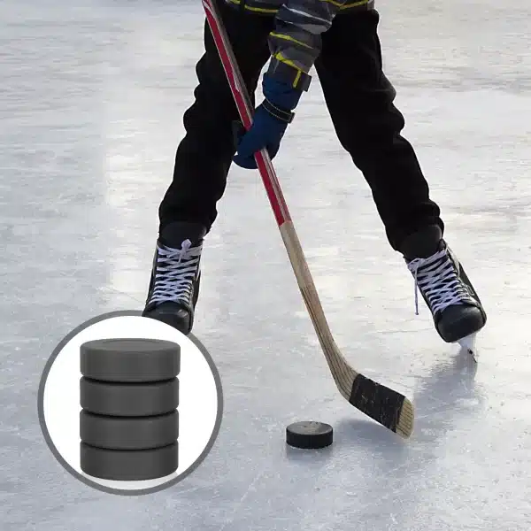 4pcs Ice Hockey Pucks - Image 3
