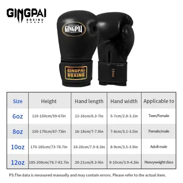 6oz & 8oz Boxing Gloves - Image 3