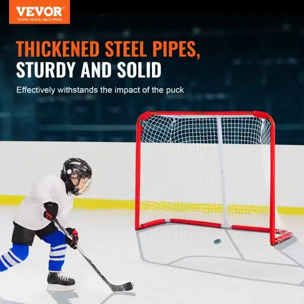 VEVOR Youth Street Hockey Net Steel Hockey Goal - Image 2