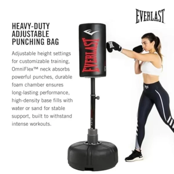 Omni Flex Premium Free Standing Punching Bag - Image 4