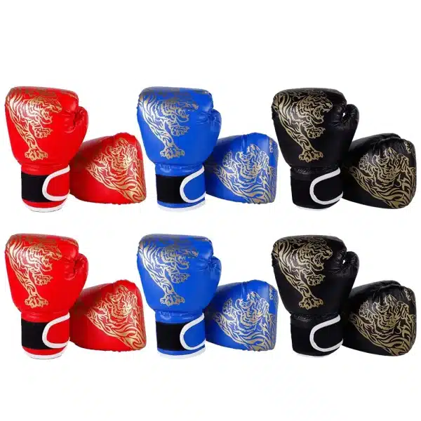 Breathable Sanda Boxing Gloves PU Leather - Image 4